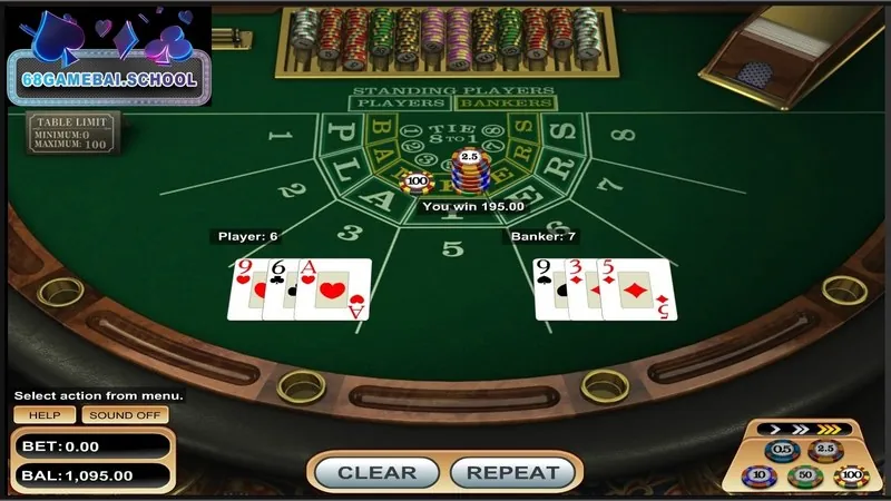 Cách chơi Baccarat quy định tại cổng game 68 game bài