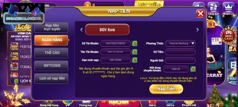 Những chú ý quan trọng mà hội viên cần biết trước khi nạp tiền 68 game bài